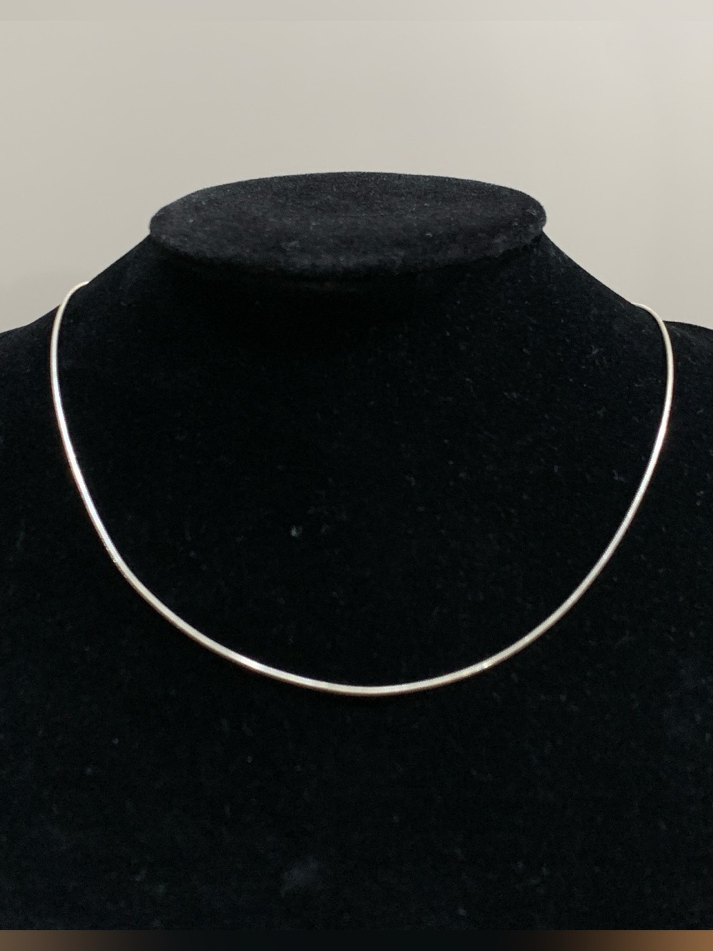 16" Italian 925 Sterling Silver Snake Chain Necklace 3.75g Lobster Polished